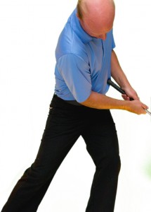 Cahill Golf Schools CA - Centers are held correctly forward into the finish.