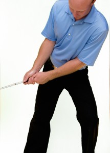 Golf Schools CA - The wrist are being held correctly for the chipping motion 1.