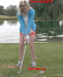 How to Golf Set Up Face On