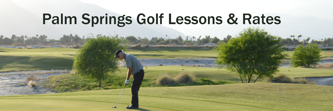 Palm Springs golf instruction rates