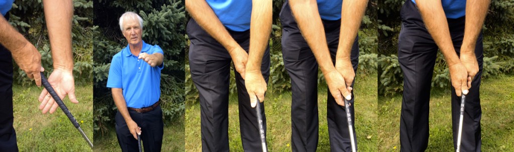 Steps for foundational golf grip