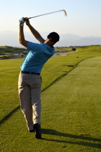 Hold the Finish, Holding the Pose Golf