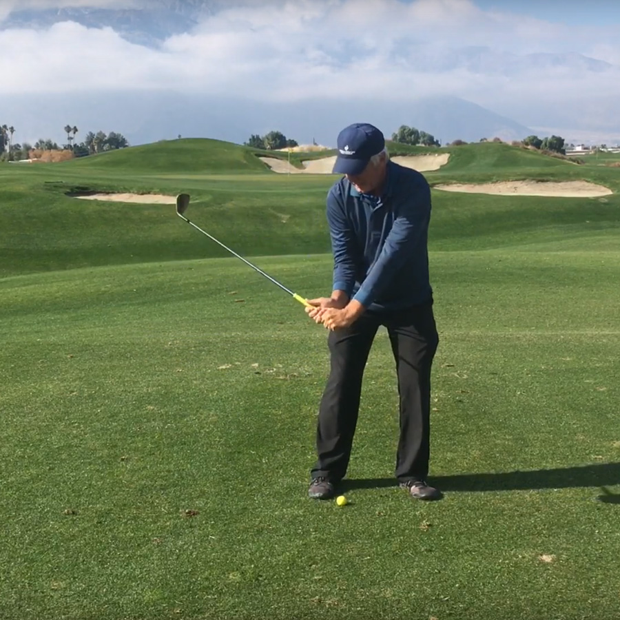 Wrist Hinge Accelerated by Torso and Hip Rotation | Cahill Golf Instruction