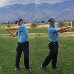 Golf Drill – Pulling Arms and Hands Through | Cahill Golf Instruction